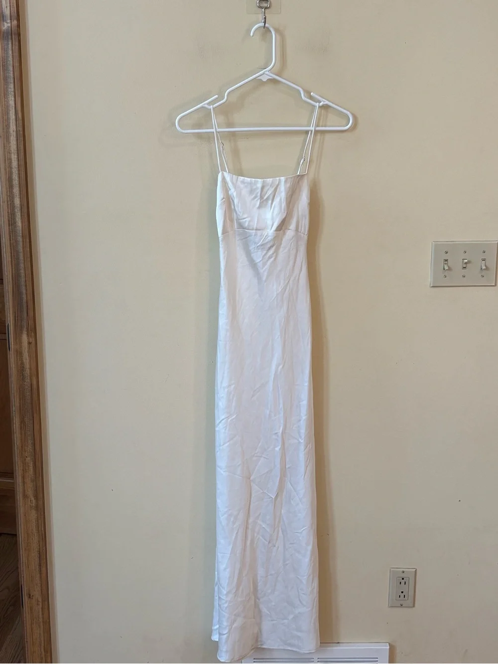 Abercrombie and Fitch Satin Maxi Dress